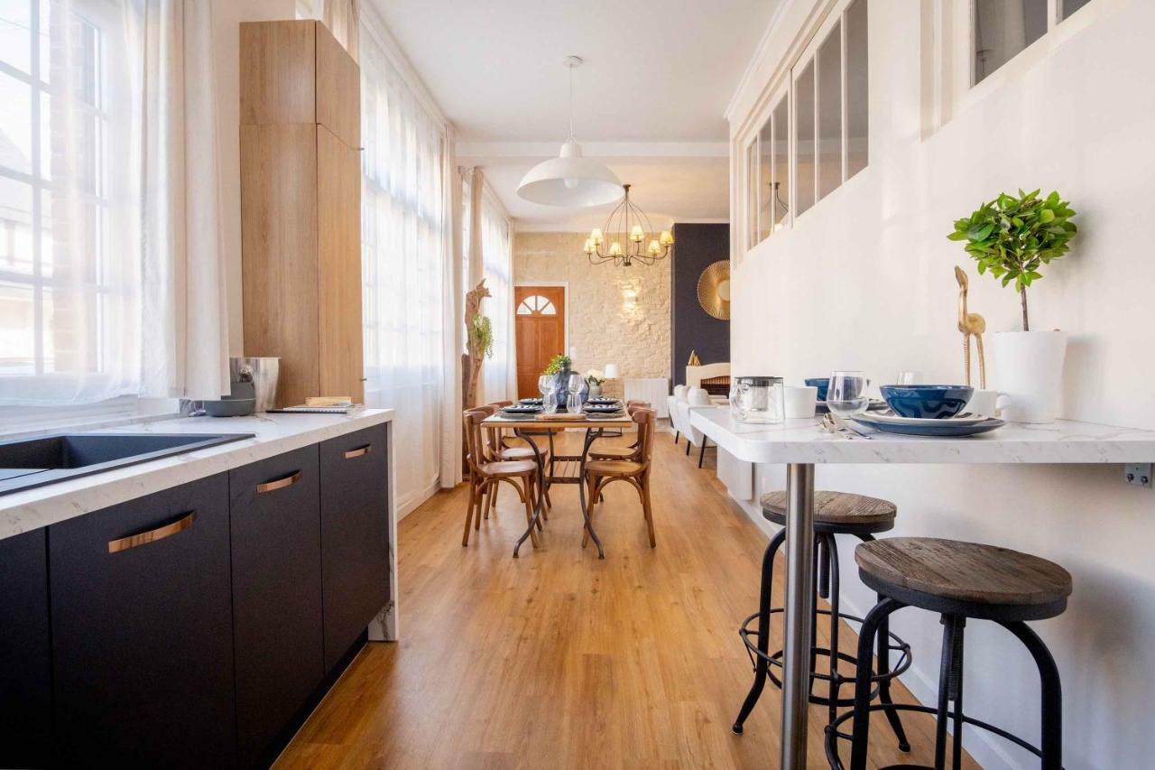 Elégant appartement en plein coeur de Cabourg - Les locations de Proust Exterior foto