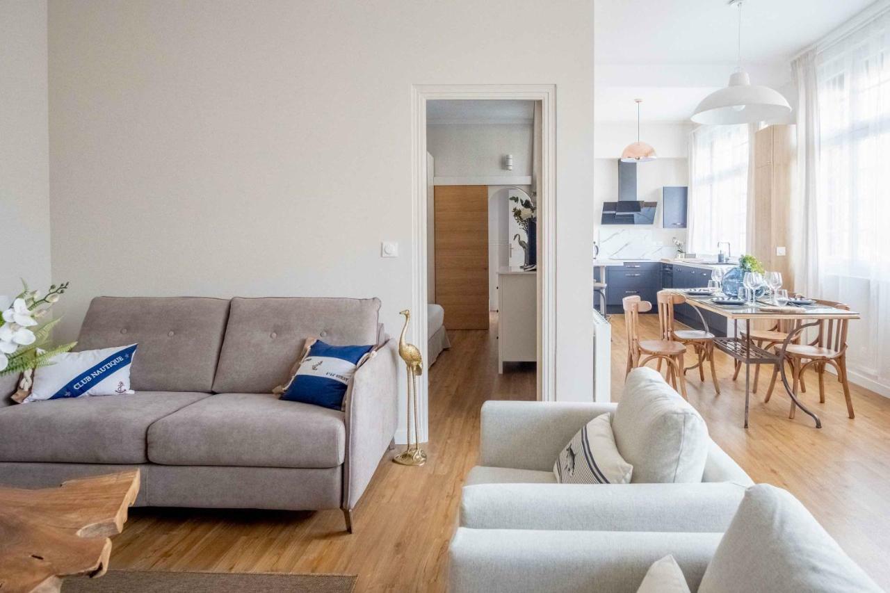 Elégant appartement en plein coeur de Cabourg - Les locations de Proust Exterior foto