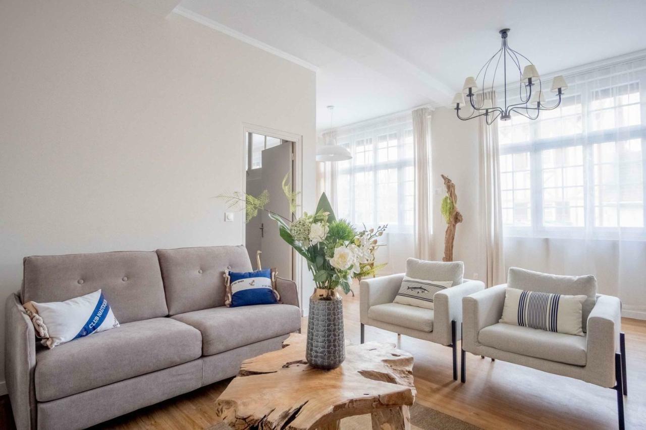Elégant appartement en plein coeur de Cabourg - Les locations de Proust Exterior foto